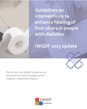 IWGDF Wound Healing Guidelines 2023 - cover image